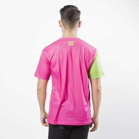 Mass DNM koszulka Ying T-shirt - toxic yellow/toxic red