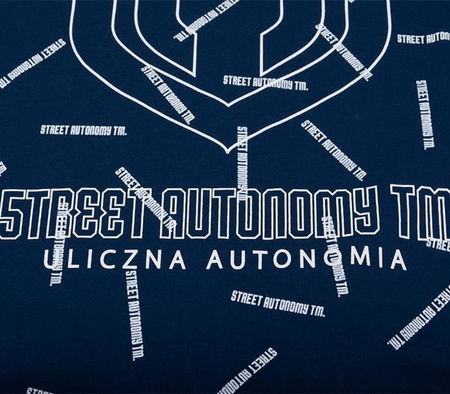 Koszulka Street Autonomy Write Logo blue 2018