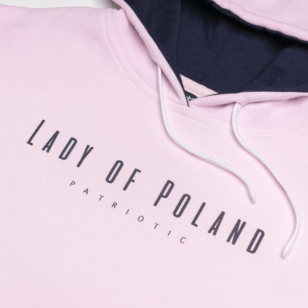 LADY OF POLAND BLUZA Z KAPTUREM DAMSKA OVERSIZE Patriotic