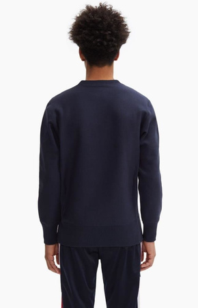 Bluza Champion Script Logo Reverse Weave Sweatshirt Granatowa