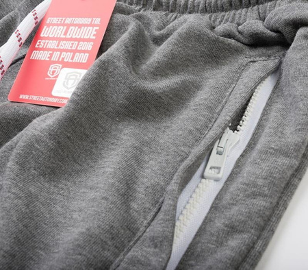 SPODENKI BAWEŁNIANE STREET AUTONOMY ZYGZAG GREY 2018