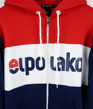 BLUZA EL POLAKO Zip ELPO NEW GRANAT