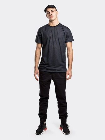 T-SHIRT SLIM TMS TAGS BLACK Stoprocent