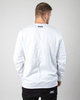 BLUZA BEZ KAPTURA Newbadline CLASSIC LAMPAS WHITE