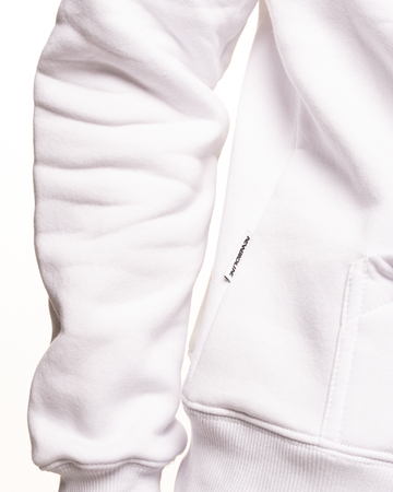 BLUZA Z KAPTUREM MOON WHITE Newbadline