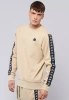 Bluza Kappa Men Sweatshirt Brown Rice 