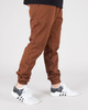 SPODNIE CHINO JOGGER ICON BROWN Newbadline