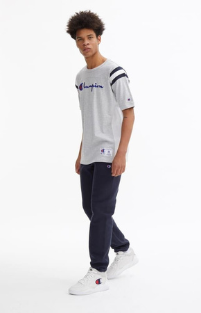 Champion Script Logo American Football Crew Neck T-Shirt