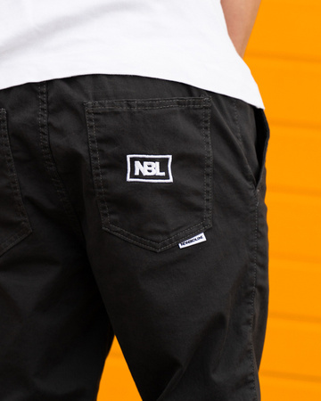 SPODNIE Newbadline CHINO JOGGER ICON Graphite