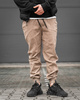 SPODNIE Newbadline CHINO JOGGER  ICON BEIGE