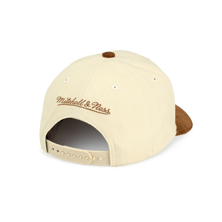 Czapka z daszkiem Mitchell & Ness Chicago Bulls sand brown
