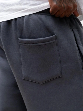 Spodnie Dresowe Jigga Wear Crown Baggy Grafit