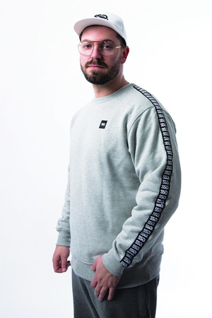 BLUZA SSG KLASYK LAMPAS JASNY SZARY