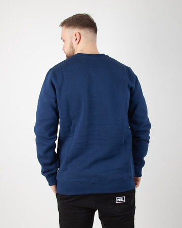 BLUZA Newbadline BEZ KAPTURA OUTLINE NAVY