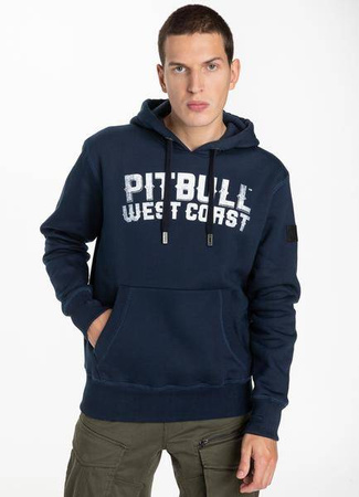 BLUZA PIT BULL HODDED Black Dog Navy