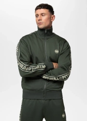 BLUZA  PIT BULL TAPE LOGO Zielona