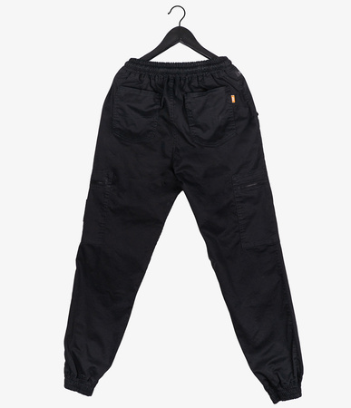 Spodnie elade jogger cargo black
