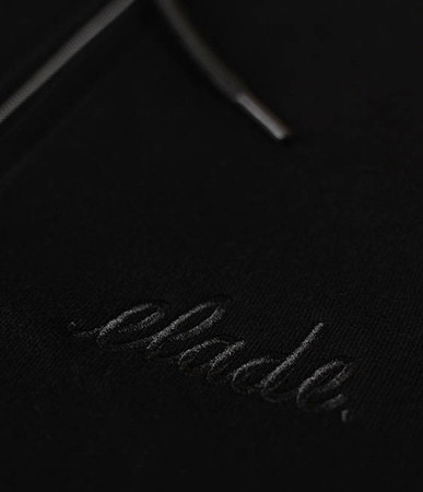 Bluza Elade ZIP HOODIE HANDWRITTEN BLACK