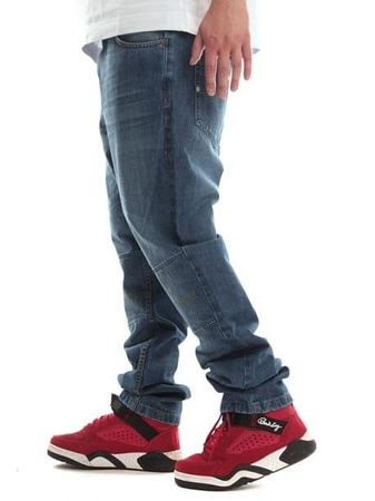 SPODNIE JEANSOWE STOPROCENT SJ SLIM LOW KNEES