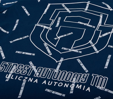 Koszulka Street Autonomy Write Logo blue 2018