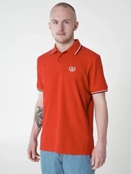 T-shirt Polo Środowisko Miejskie "Laur" - Czerwona