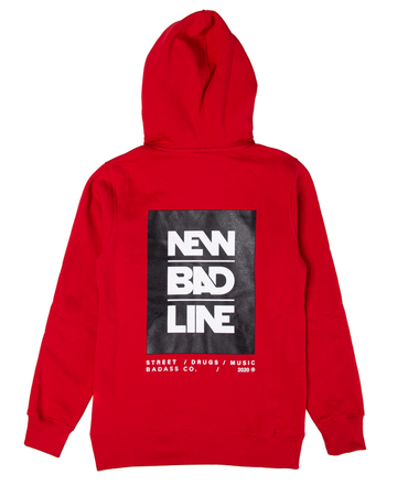 BLUZA Z KAPTUREM NEWBADLINE BIGGI RED
