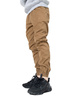 SPODNIE Newbadline CHINO JOGGER ICON Camel