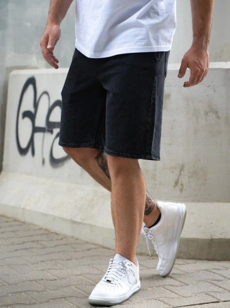 Spodenki Jigga Wear Crown Pocket Sprane Czarne