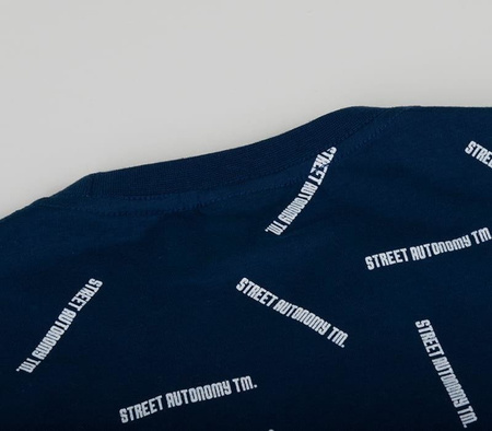 Koszulka Street Autonomy Write Logo blue 2018