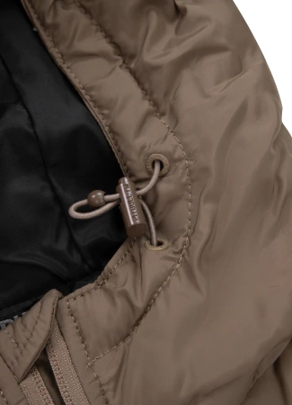 Bezrękawnik z kapturem Pit Bull ECLIPSE Brązowy