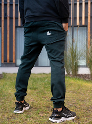 Spodnie Jogger Jigga Wear Crown Zielone