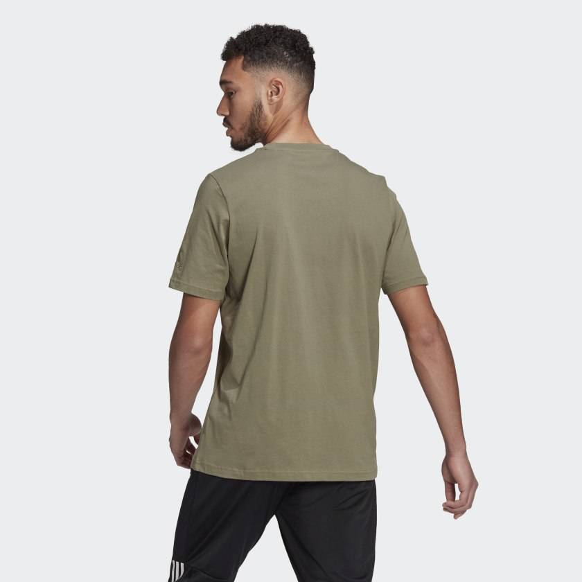 Koszulka adidas ESSENTIALS EMBROIDERED LINEAR LOGO TEE