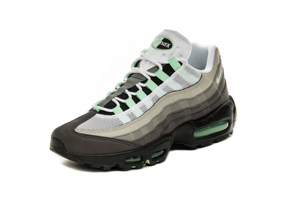 Nike air max 95 white outlet fresh mint granite dust